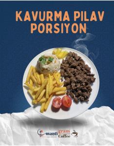 150GR KAVURMA PİLAV VE PATATES KIZARTMASI EŞLİĞİNDE | 495,00